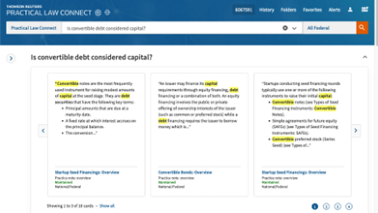 Practical Law Dynamic Search